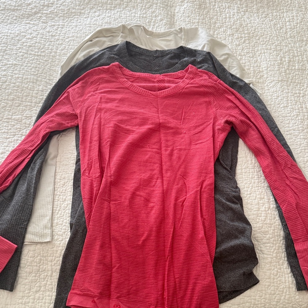 Lululemon swiftly tech long sleeve set